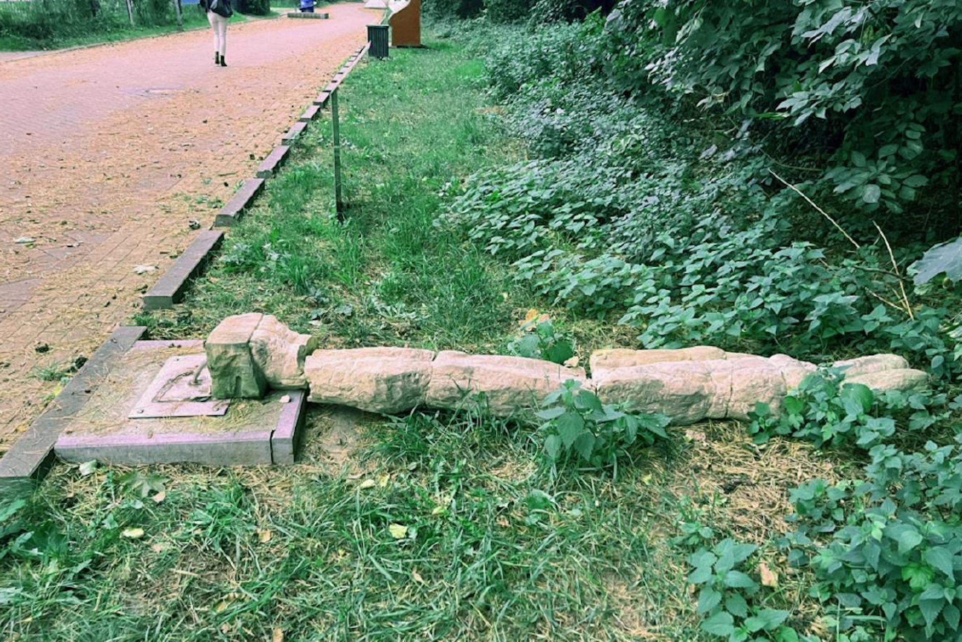 Schon wieder waren in Hohen Neuendorf und Birkenwerder Vandalen am Werk.